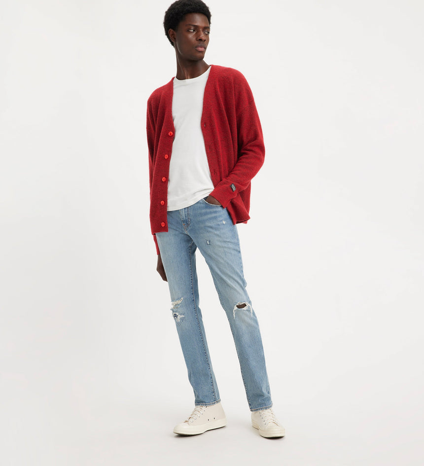 levi's® 511™ 修身剪裁牛仔褲 | 男裝(warm 系列) 0451156622932 Gimme More Destructed - Blue – Levi's 香港