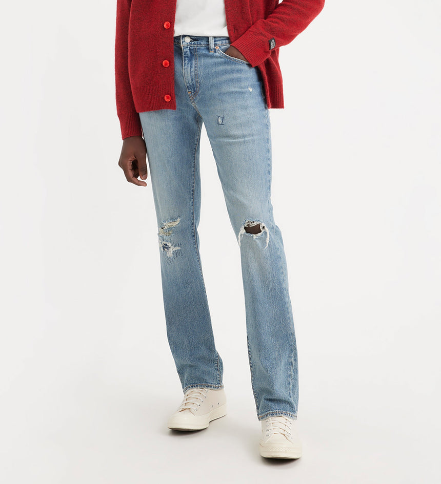 levi's® 511™ 修身剪裁牛仔褲 | 男裝(warm 系列) 0451156622932 Gimme More Destructed - Blue – Levi's 香港
