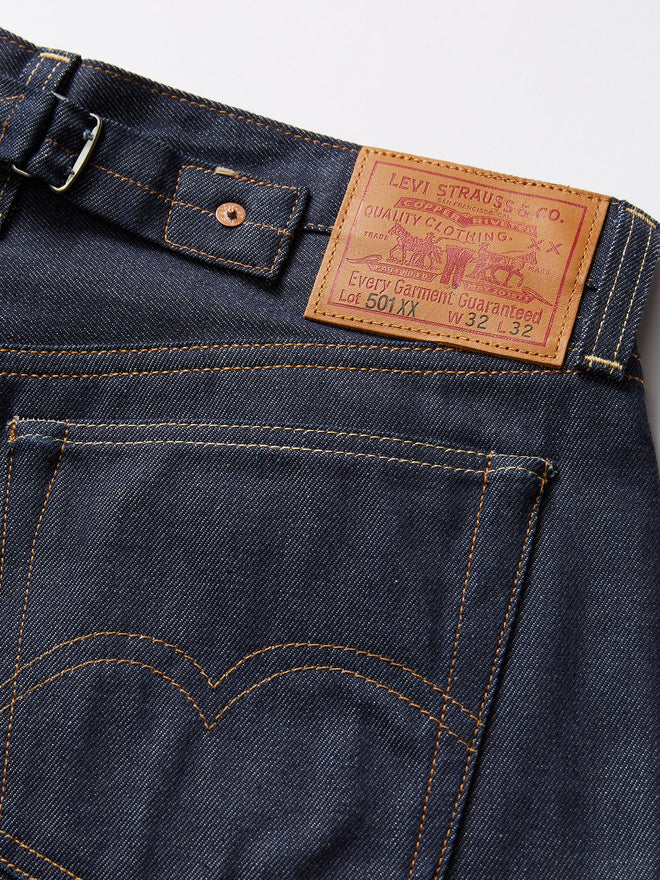 lvc 1937 男士 501® 經典原創牛仔褲 (lvc 原創復刻系列) 3750100183032 Organic Rigid 1937 Indigo Rigid  – Levi's 香港