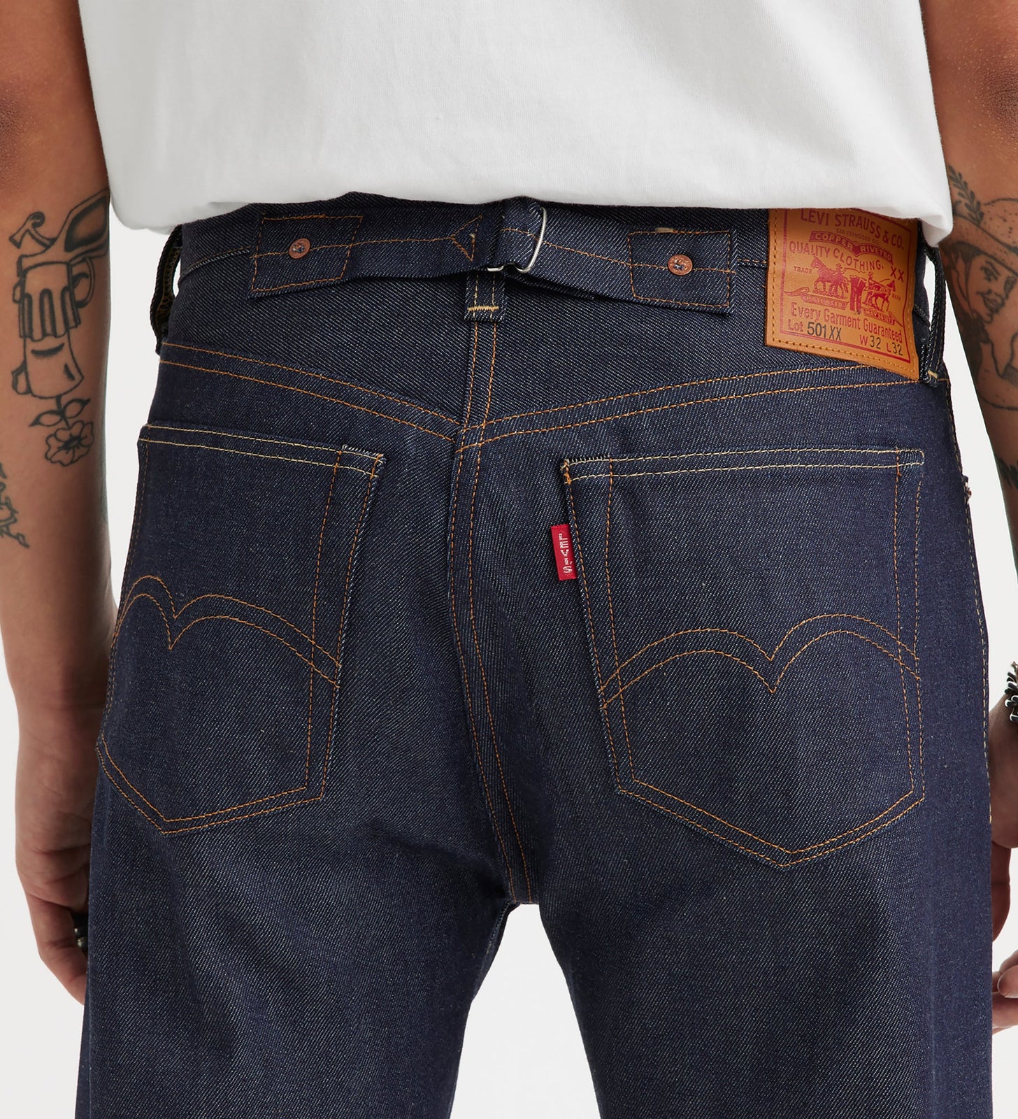 lvc 1937 男士 501® 經典原創牛仔褲 (lvc 原創復刻系列) 3750100183032 Organic Rigid 1937 Indigo Rigid – Levi's 香港
