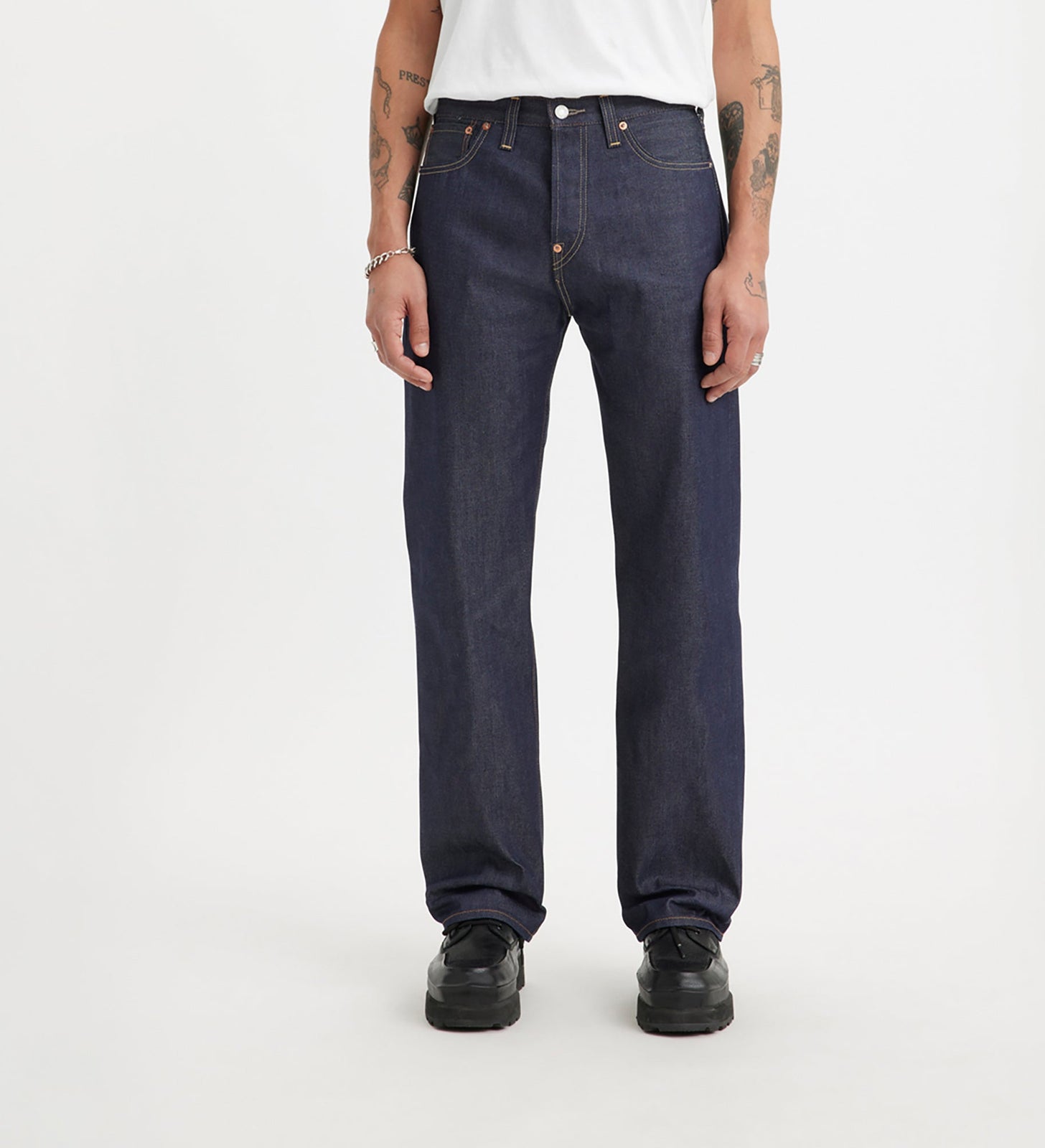 lvc 1937 男士 501® 經典原創牛仔褲 (lvc 原創復刻系列) 3750100183032 Organic Rigid 1937 Indigo Rigid – Levi's 香港