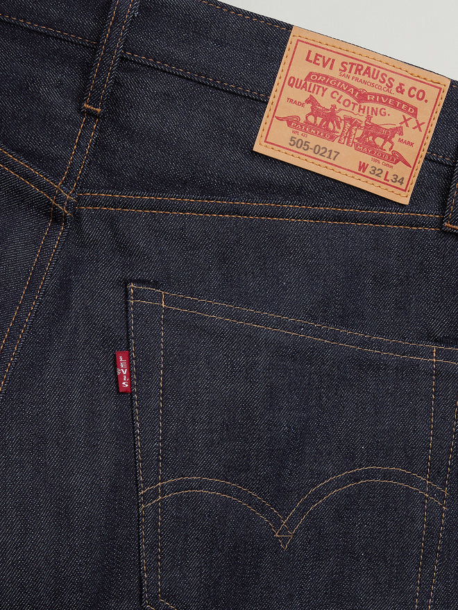 lvc 1967 男士 505® 標準剪裁牛仔褲(lvc 原創復刻系列) 6750501302932 Indigo Rigid  – Levi's 香港