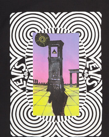levi's® 印花復古版型t-shirt | 男裝 873730078S- Surreal Clock Caviar - Black  – Levi's 香港