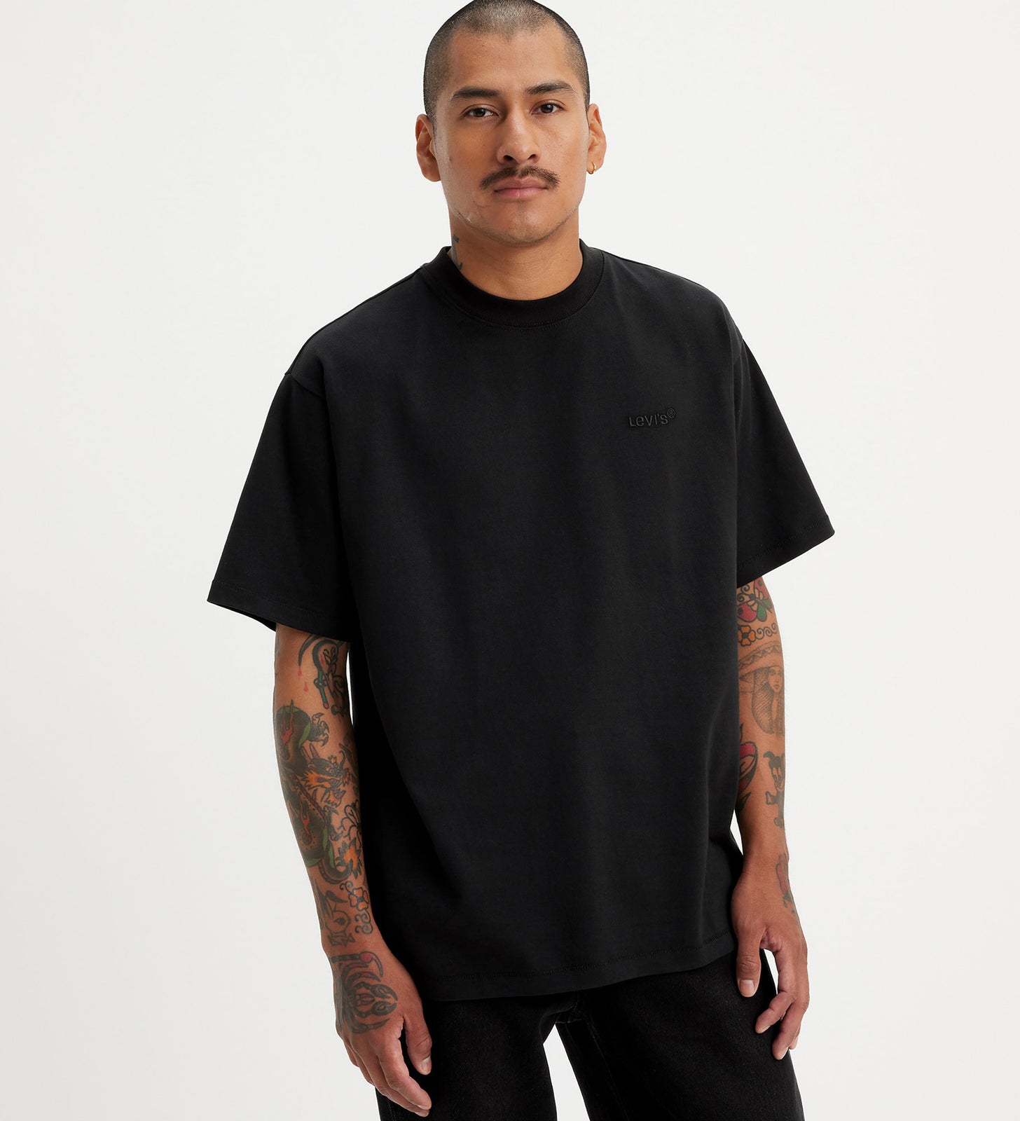 levi's® men's red tab™ vintage t-shirt A06370001XS- Mineral Black – Levi's Hong Kong