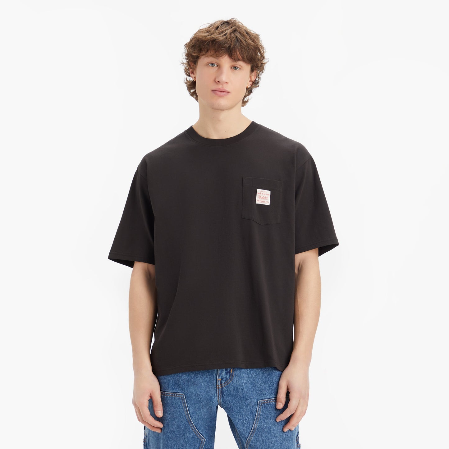 Levi's® 短袖工作服 T 恤 | 男裝
