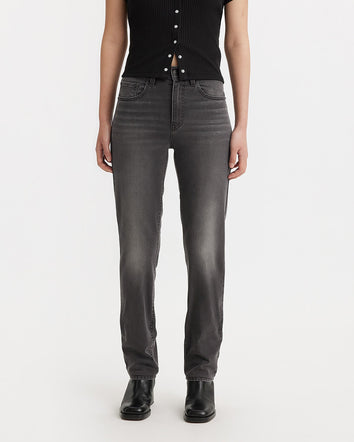 levi's® women's 724 high-rise straight jeans 1888302422428 Best Seats Warm - Black  – Levi's Hong Kong