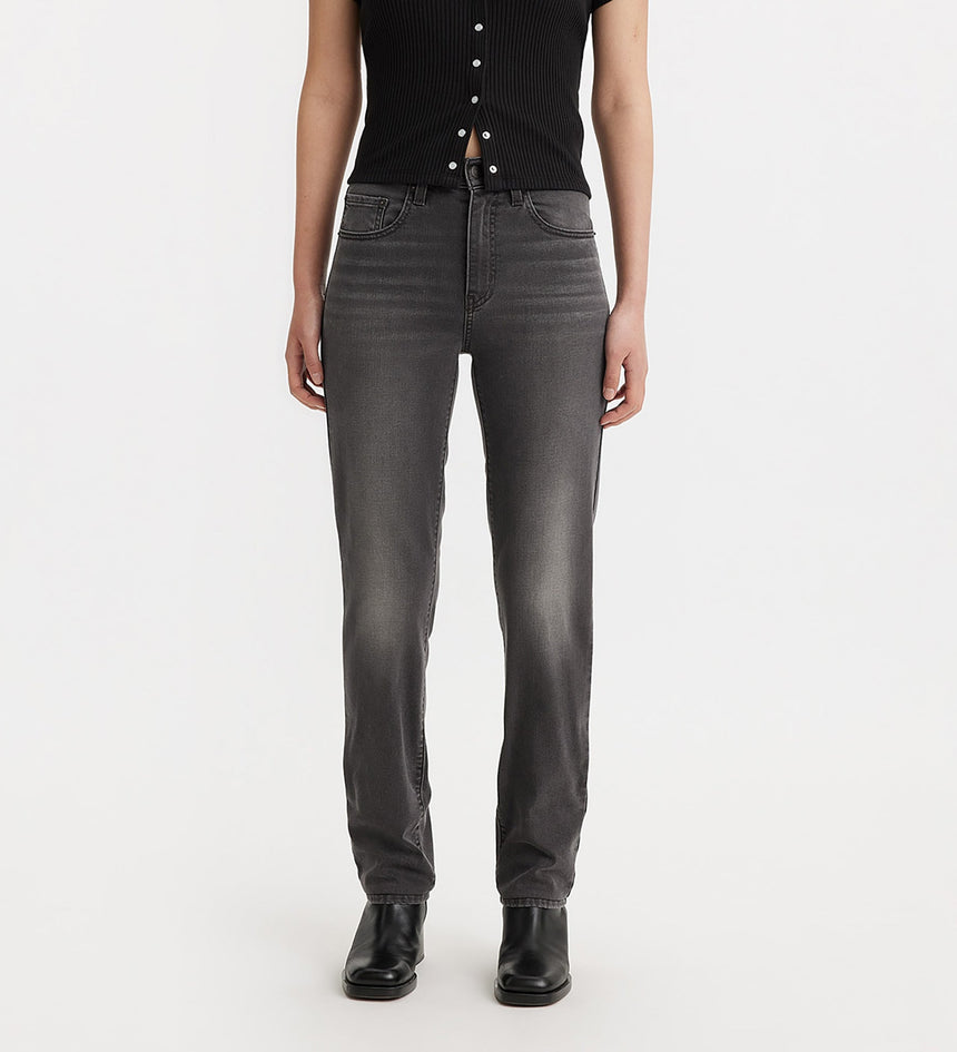 levi's® women's 724 high-rise straight jeans 1888302422428 Best Seats Warm - Black – Levi's Hong Kong