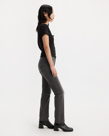 levi's® women's 724 high-rise straight jeans 1888302422428 Best Seats Warm - Black  – Levi's Hong Kong