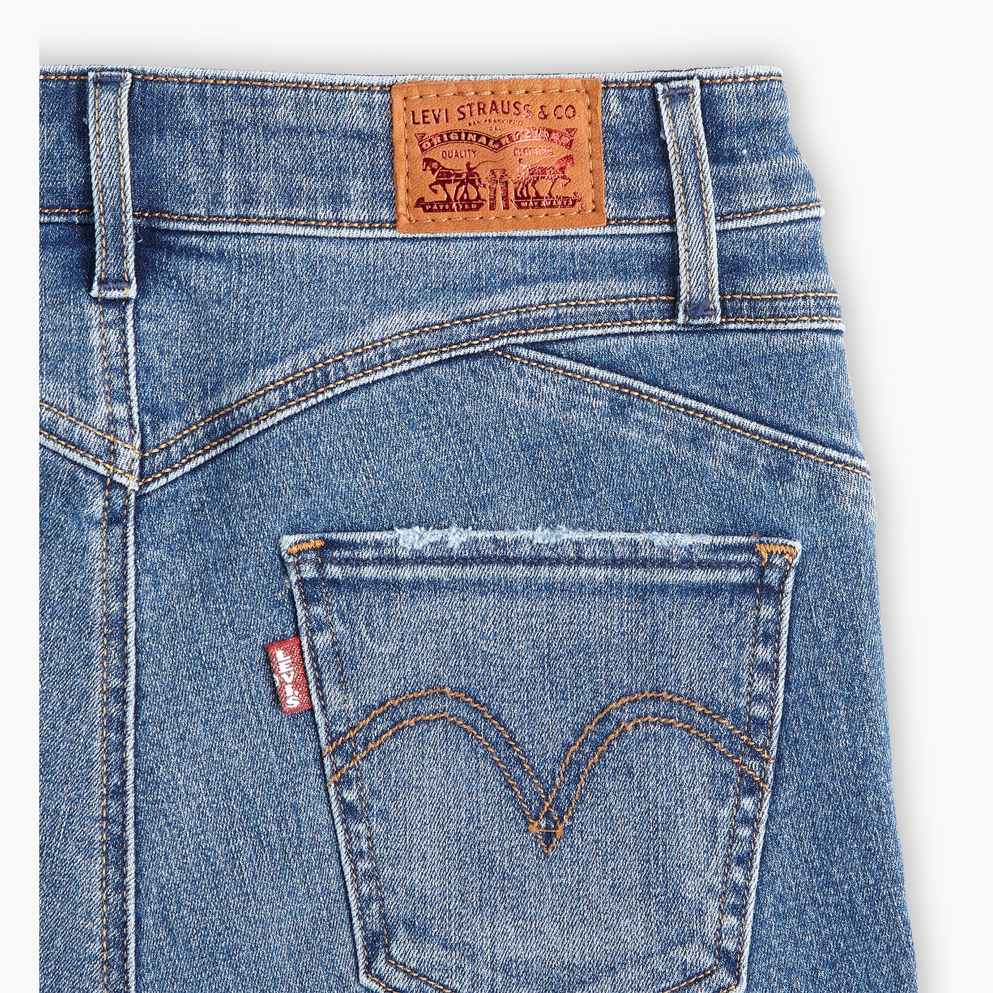 Levi's® Revel® 心機塑型 高腰緊身窄腳牛仔褲| 女裝 (Warm 系列)