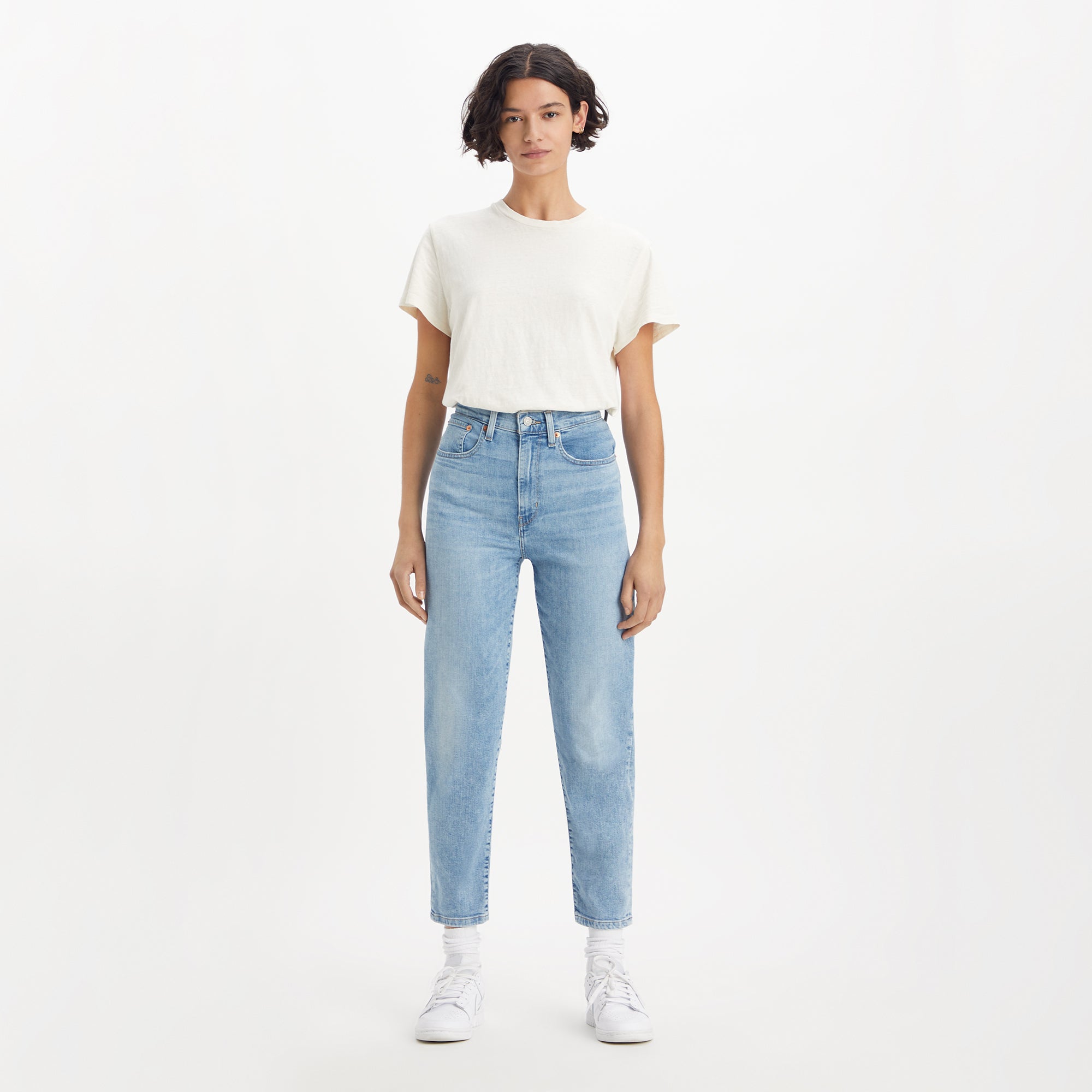 Levi's high rise boyfriend jeans on sale