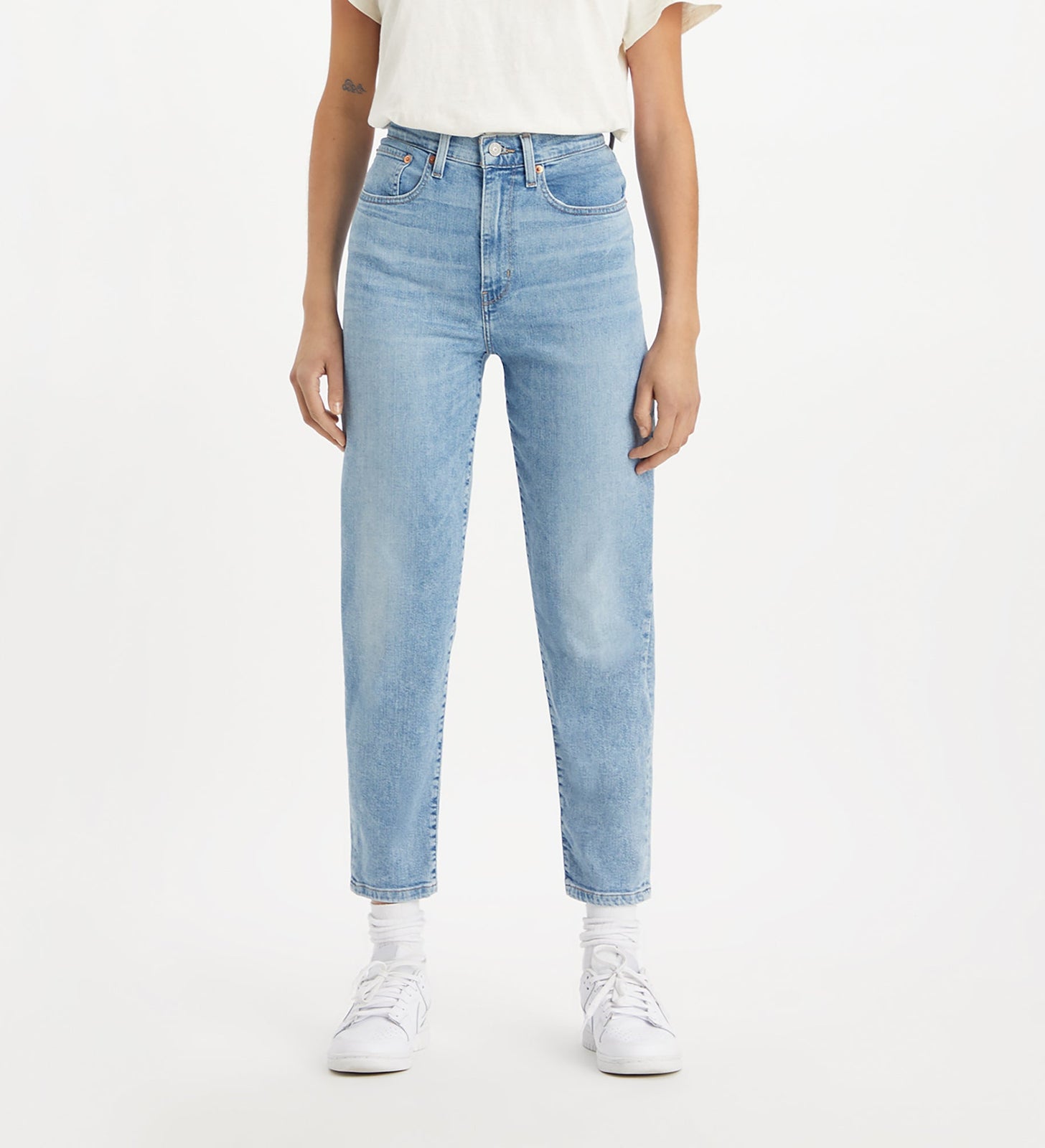 levi's® 高腰男友 boyfriend 牛仔褲 | 女裝 8587301262527 Cassie Can - Blue – Levi's 香港