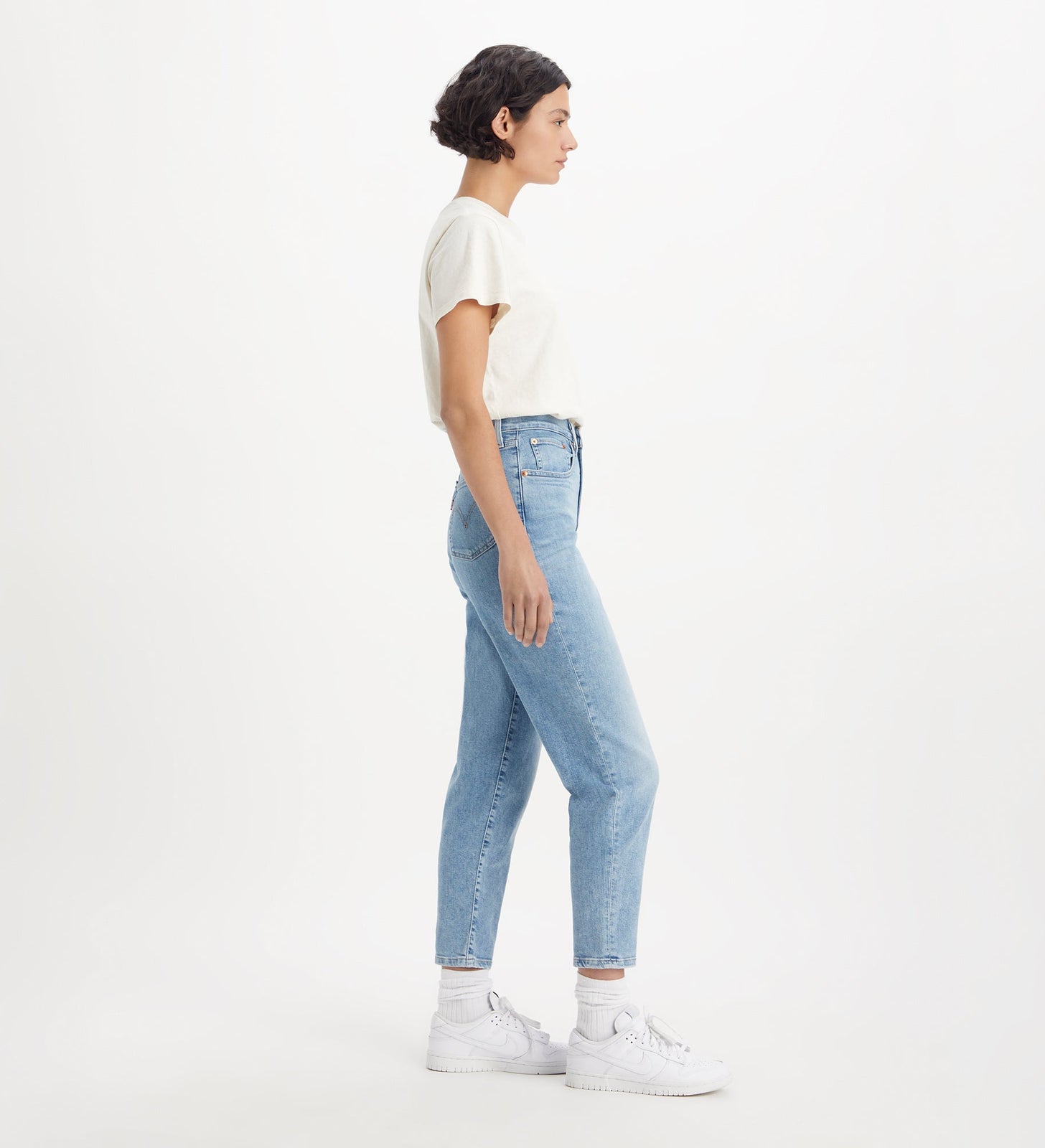 levi's® 高腰男友 boyfriend 牛仔褲 | 女裝 8587301262527 Cassie Can - Blue – Levi's 香港