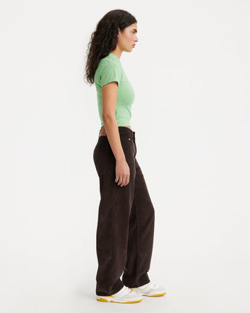 levi's® 女士baggy dad 牛仔褲 | 女裝 A349400302430 Mole  – Levi's 香港