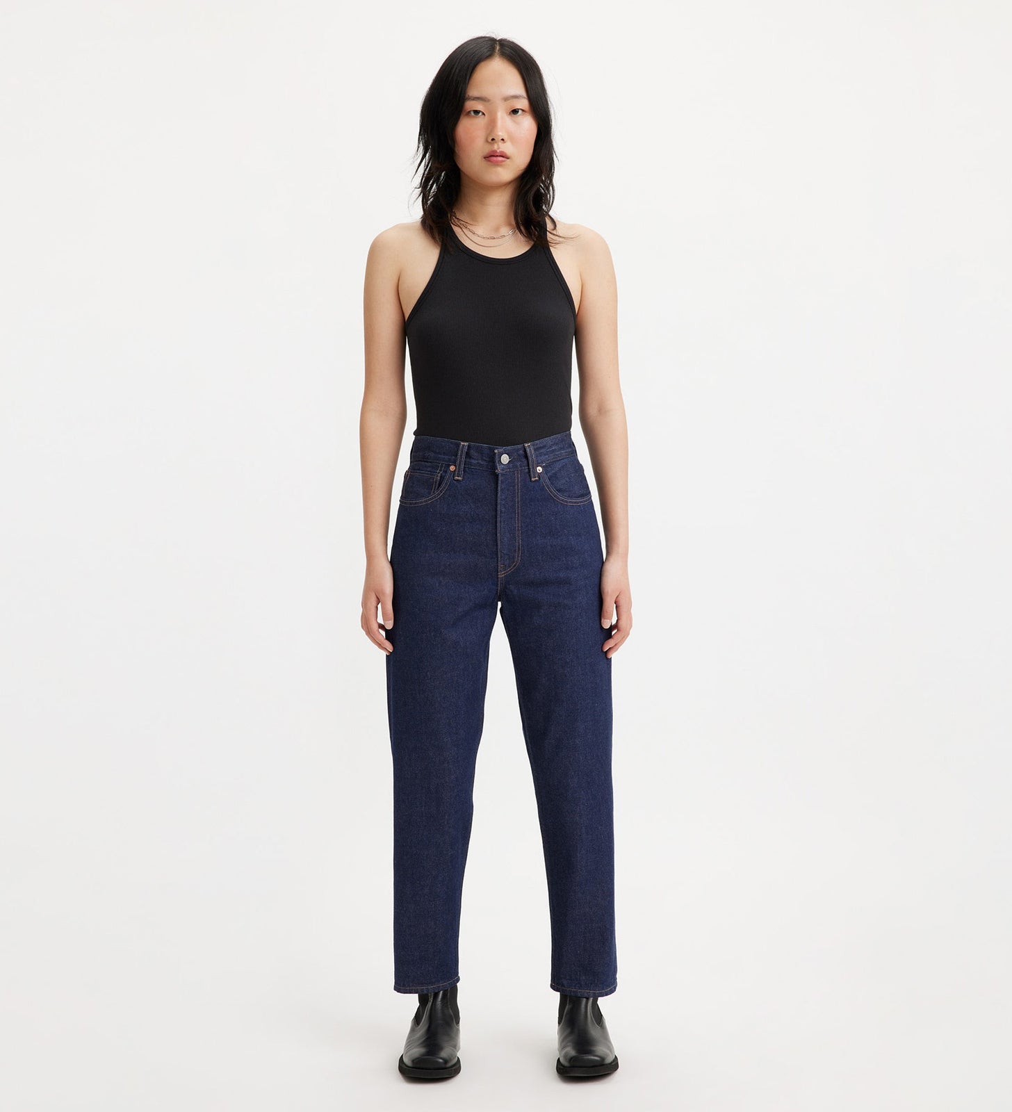 levi's® women's column jeans A588800002327 MOJ Column Dark Rinse – Levi's Hong Kong