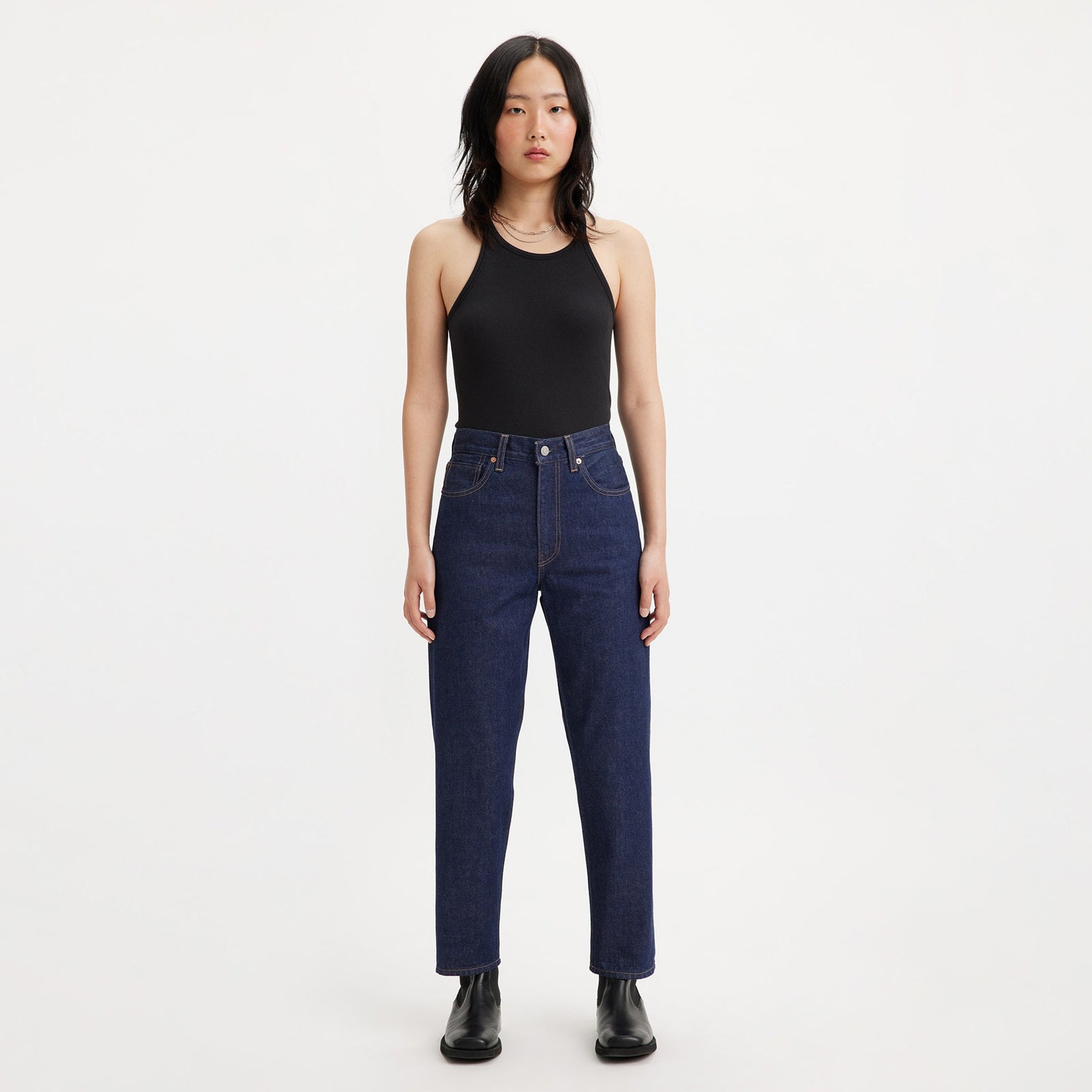 levi's® 直筒牛仔褲 | 女裝 A588800002327 MOJ Column Dark Rinse – Levi's 香港