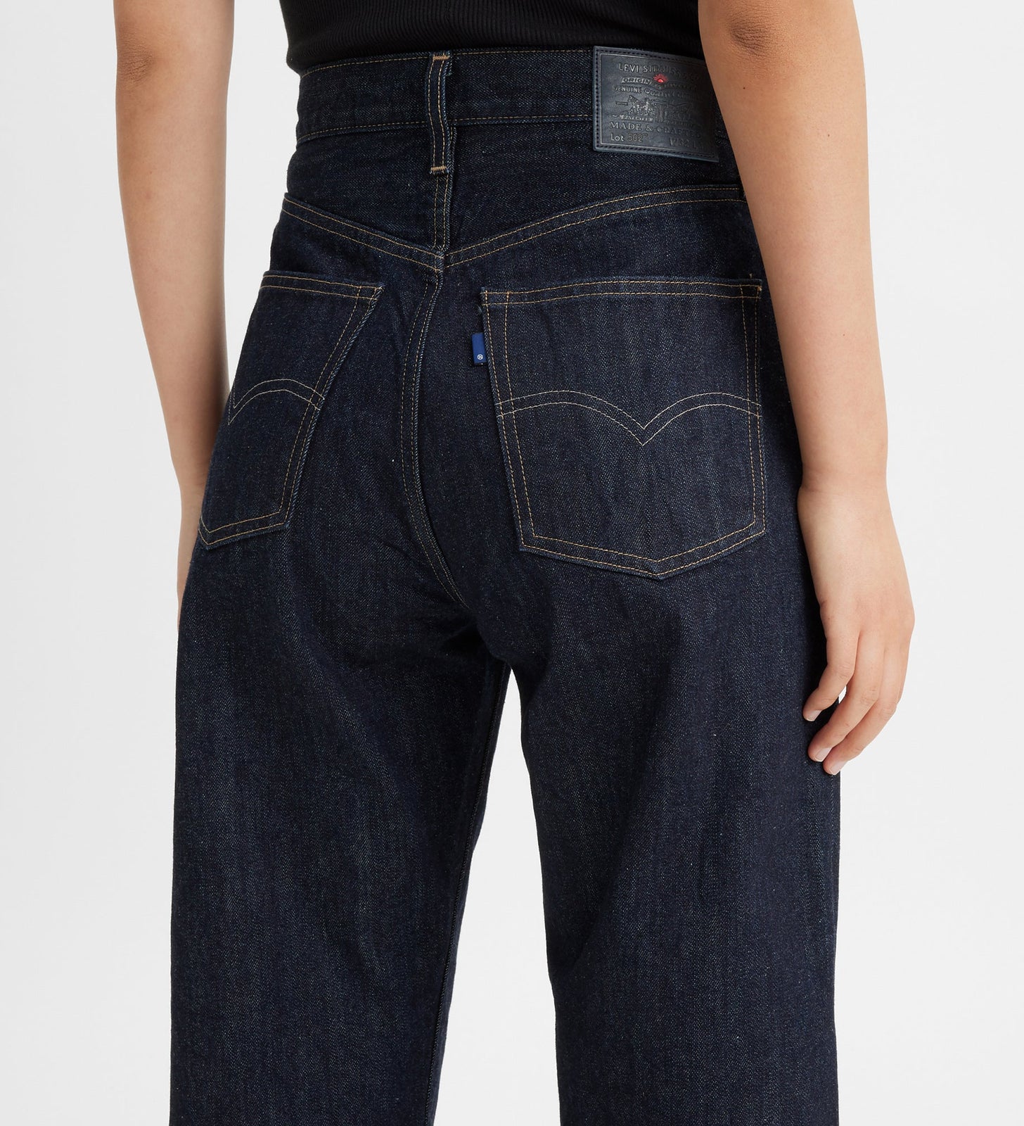 levi's® women's barrel jeans A5889000025- Moj Barrel Dark Rinse – Levi's Hong Kong