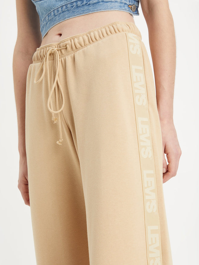 levi's® 寬鬆運動褲 | 女裝 A60760002S- Pant Minimal Sport Logo Taping Warm Sand - Neutral  – Levi's 香港