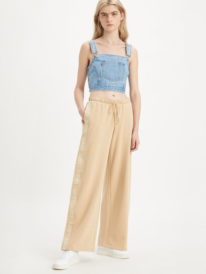 levi's® 寬鬆運動褲 | 女裝 A60760002S- Pant Minimal Sport Logo Taping Warm Sand - Neutral  – Levi's 香港