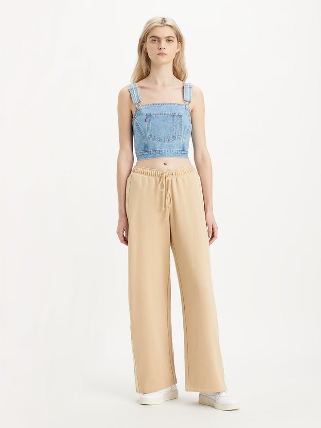 levi's® 寬鬆運動褲 | 女裝 A60760002S- Pant Minimal Sport Logo Taping Warm Sand - Neutral  – Levi's 香港