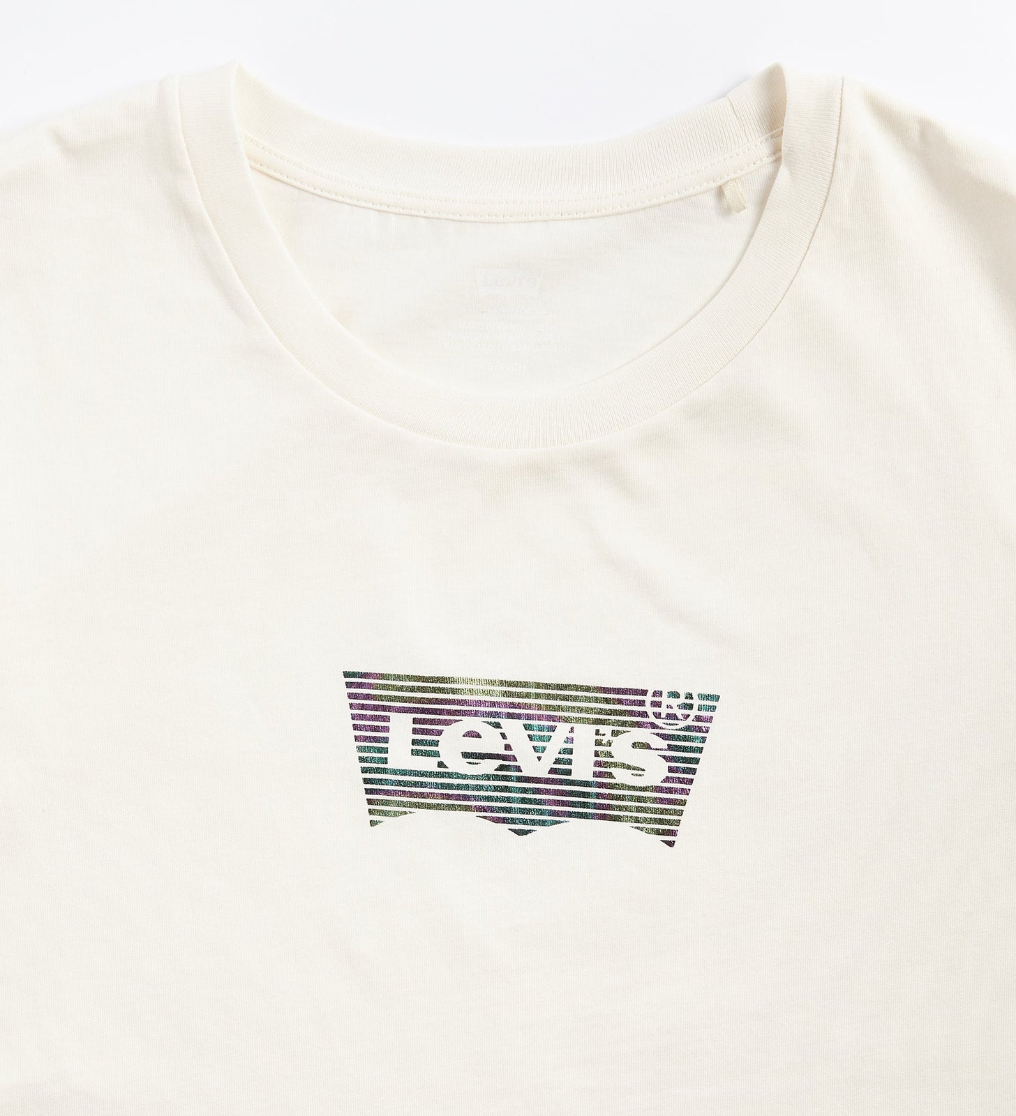 levi’s®  perfect t-shirt | 女裝 173692189XS- Seasonal Batwing Shine Gardenia - Neutral – Levi's 香港