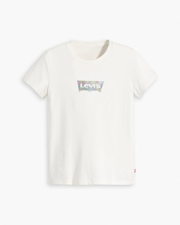 levi’s®  perfect t-shirt | 女裝 173692189L- Seasonal Batwing Shine Gardenia - Neutral  – Levi's 香港