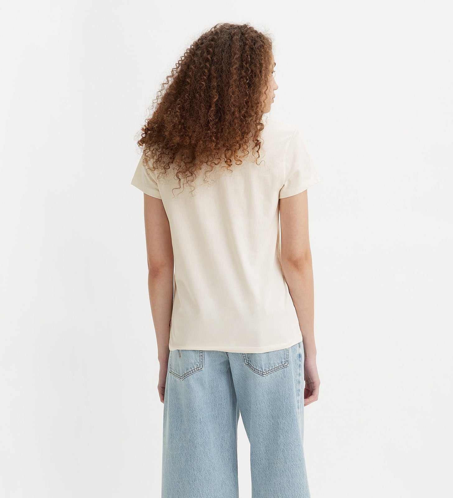 levi’s®  perfect t-shirt | 女裝 173692189XS- Seasonal Batwing Shine Gardenia - Neutral – Levi's 香港