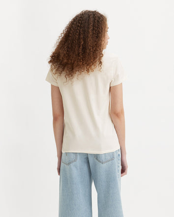 levi’s®  perfect t-shirt | 女裝 173692189L- Seasonal Batwing Shine Gardenia - Neutral  – Levi's 香港