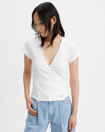 levi's® women's dry goods pointelle wrap A59090000XS- Sugar Swizzle  – Levi's Hong Kong