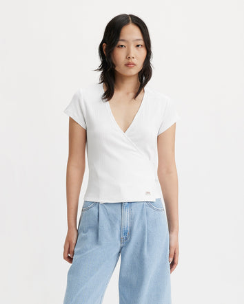 levi's® women's dry goods pointelle wrap A59090000XS- Sugar Swizzle  – Levi's Hong Kong