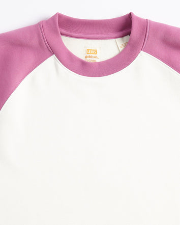 levi's® gold tab™ 寬鬆拼接長袖tee | 女裝 A59880000XS- Campout Egret, Puce, Spring Crocus  – Levi's 香港