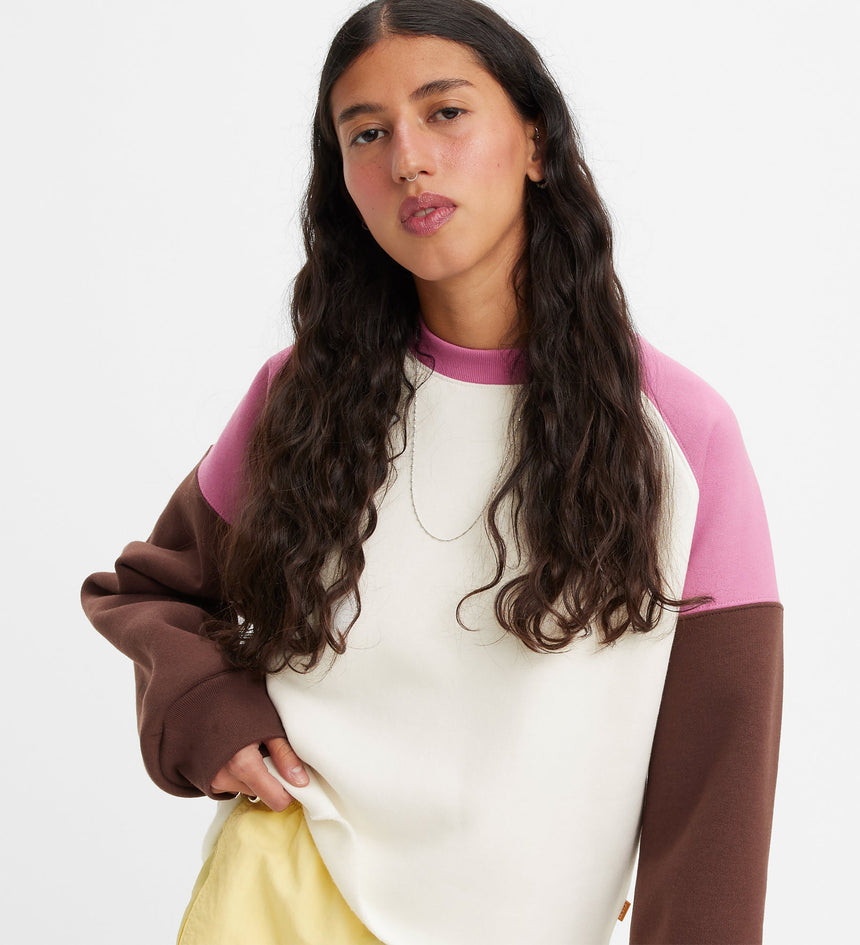levi's® gold tab™ women's campout crew A59880000XS- Campout Egret, Puce, Spring Crocus – Levi's Hong Kong