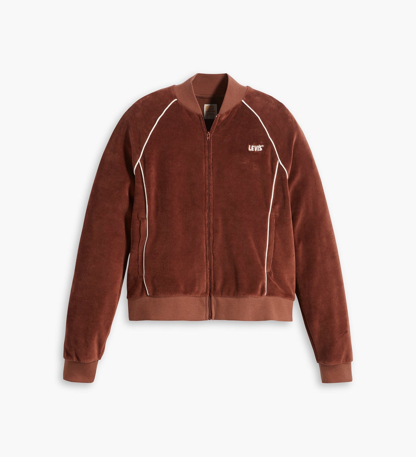 levi's® gold tab™ women's ivy league zip-up A59910000XS- Puce – Levi's Hong Kong