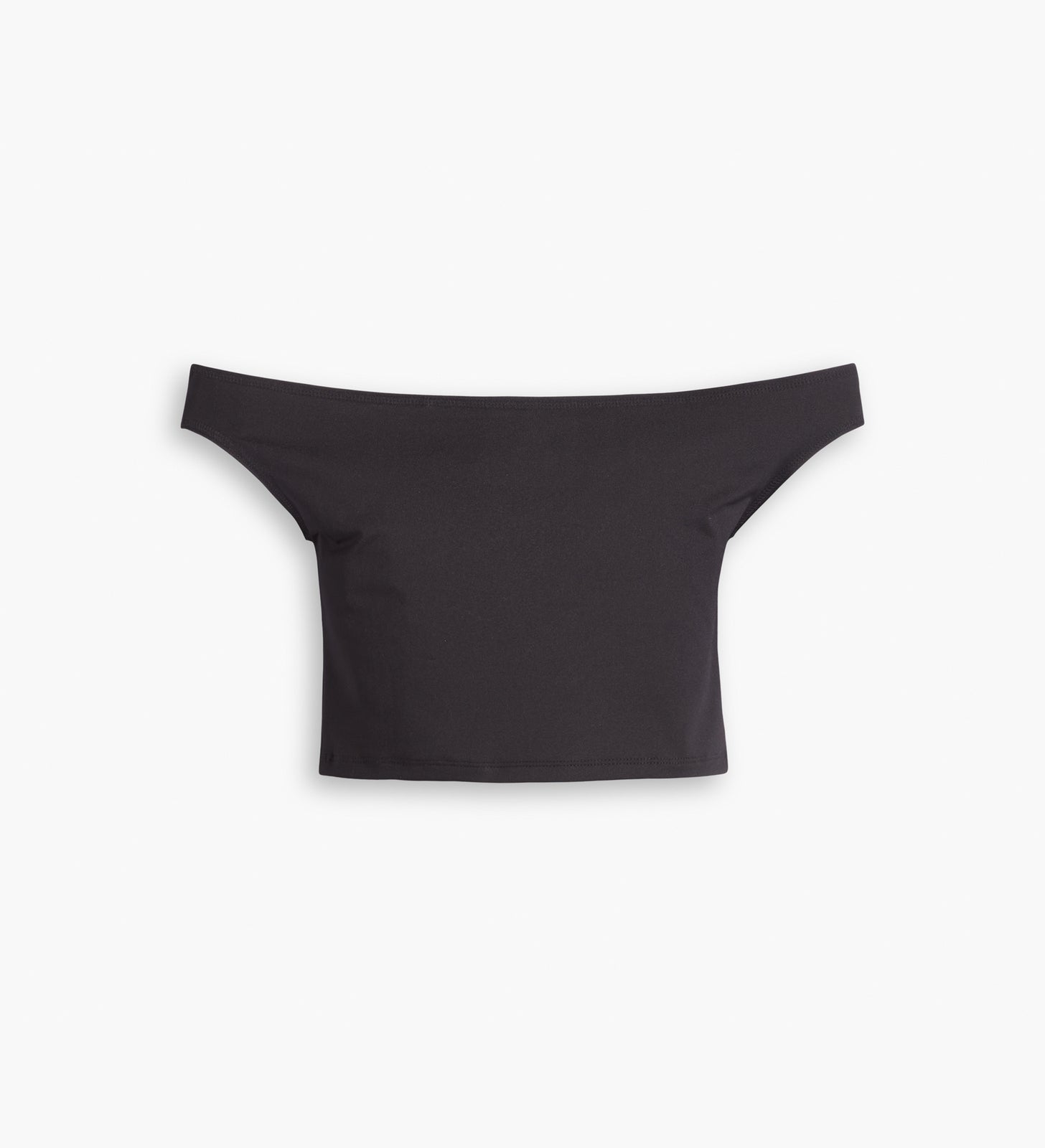 levi’s® y2k風短版黑色logo tee | 女裝 A60380002XS- Bardot Minimal Sport Logo Caviar - Black – Levi's 香港