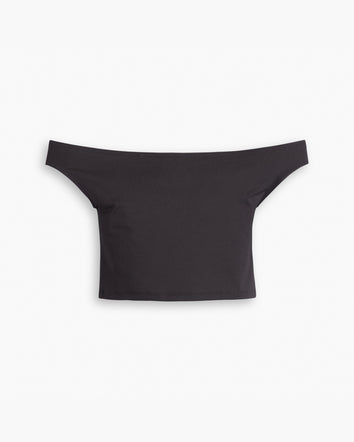 levi’s® y2k風短版黑色logo tee | 女裝 A60380002XS- Bardot Minimal Sport Logo Caviar - Black  – Levi's 香港