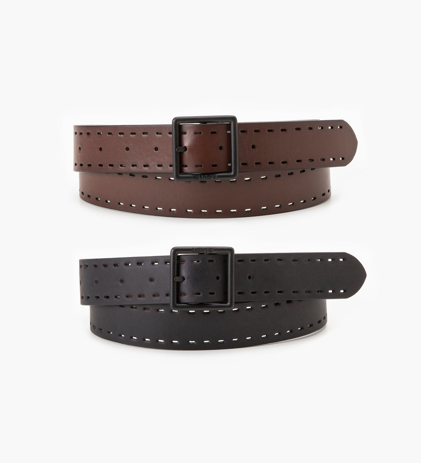 levi's® 雙面皮帶 | 男裝 D79240001100- Black / Brown – Levi's 香港