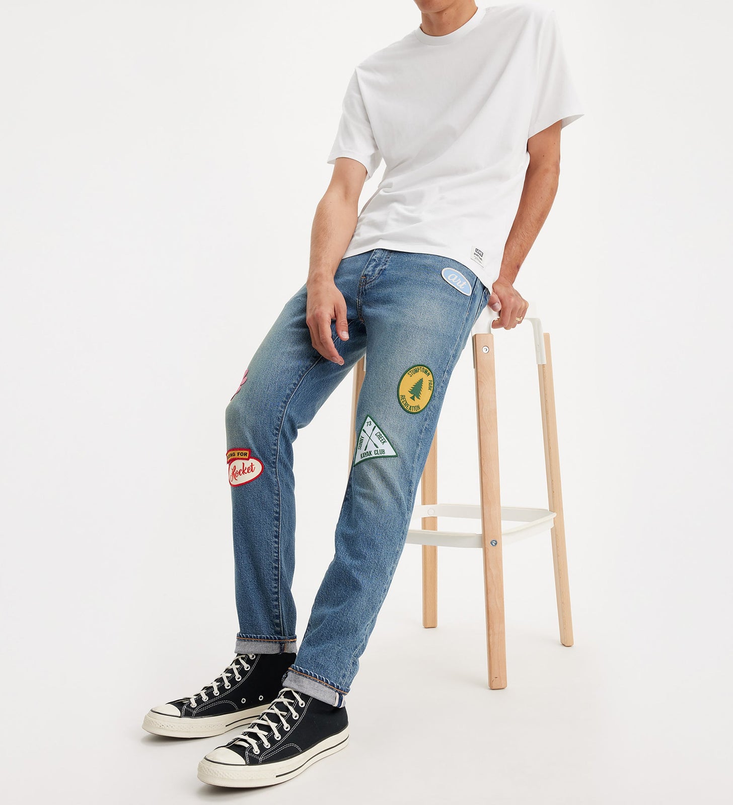 levi's® 512™ 修身窄腳剪裁牛仔褲 | 男裝 2883312682832 School Uniform Selvedge – Levi's 香港