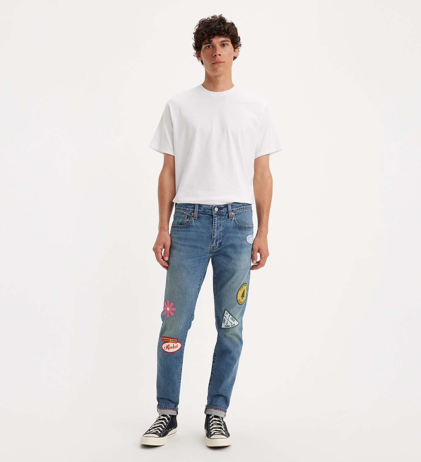 levi's® 512™ 修身窄腳剪裁牛仔褲 | 男裝 2883312682832 School Uniform Selvedge – Levi's 香港