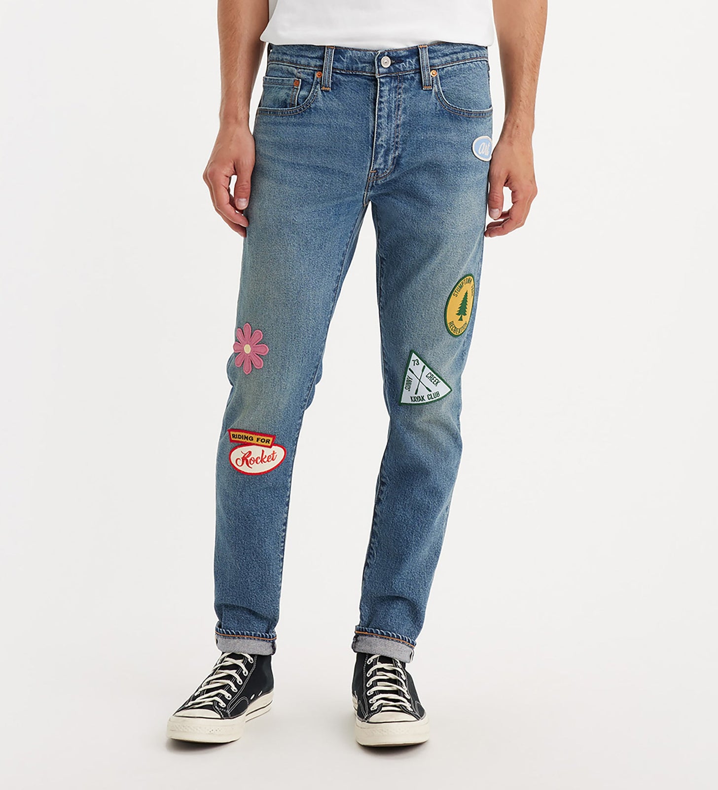 levi's® 512™ 修身窄腳剪裁牛仔褲 | 男裝 2883312682832 School Uniform Selvedge – Levi's 香港