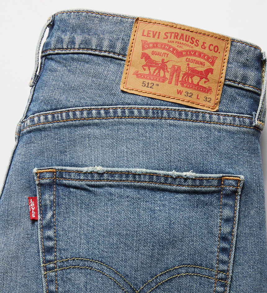 levi's® 512™ 修身窄腳牛仔褲 | 男裝 2883312742932 Medium Indigo – Levi's 香港