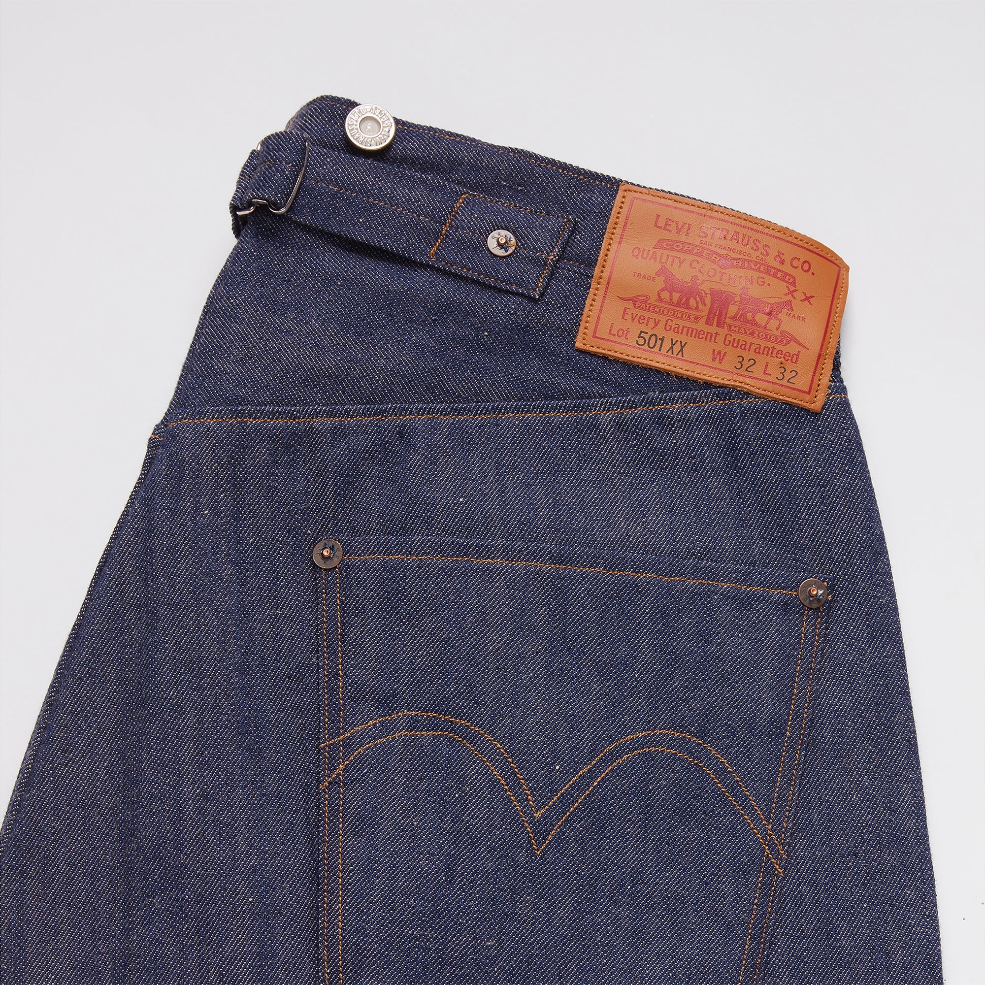 Levi's® 1890 XX501® JEANS - Blue - Dark Indigo - Flat Finish