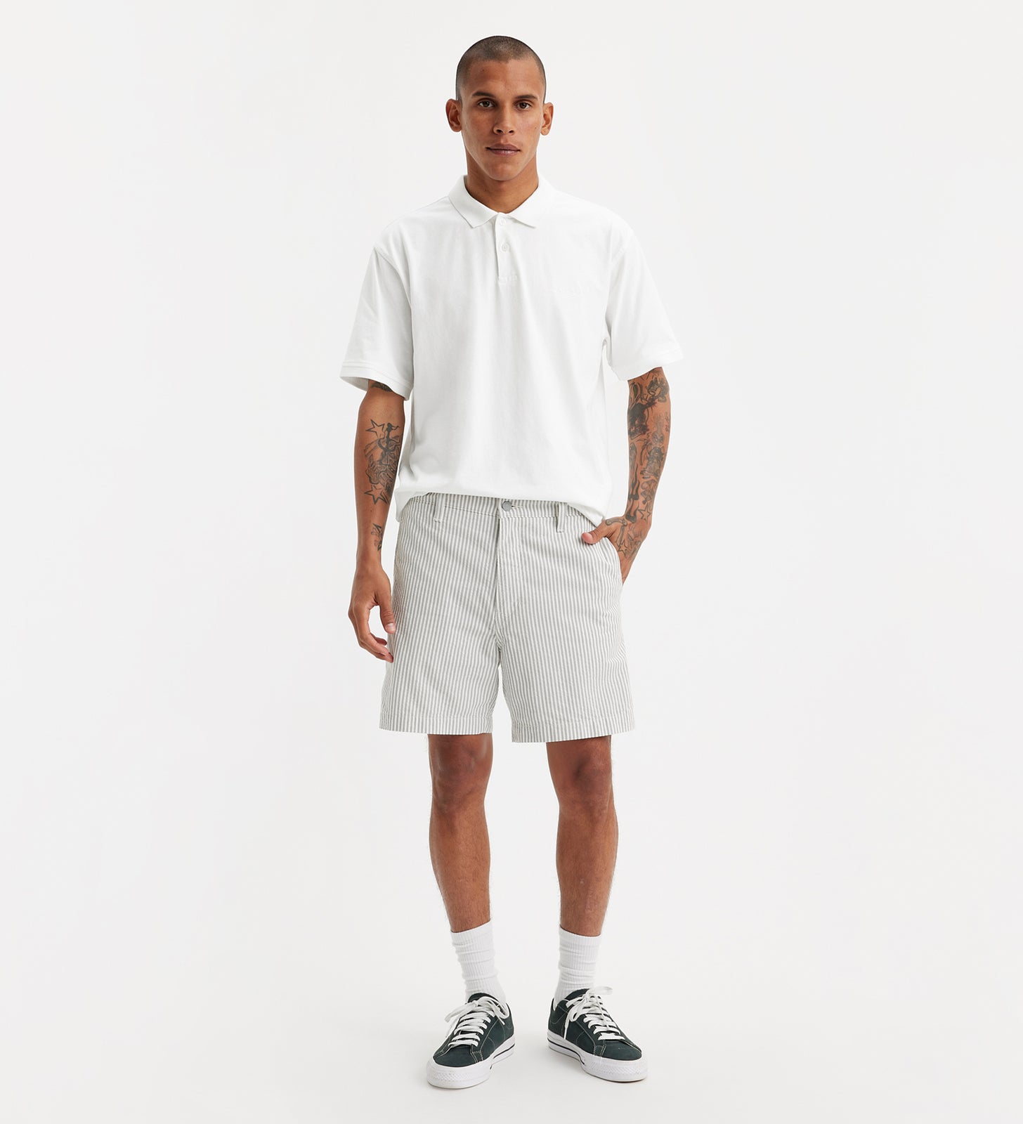 levi's® men's xx chino authentic 6" shorts A4661003228- Weathervane Marlon Stripe Seersucker – Levi's Hong Kong