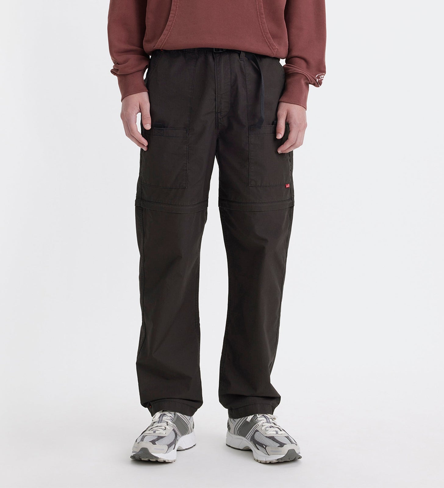 levi's® 多功能拉鍊褲 | 男裝 A57520002XS- Meteorite Non-stretch Ripstop - Black – Levi's 香港
