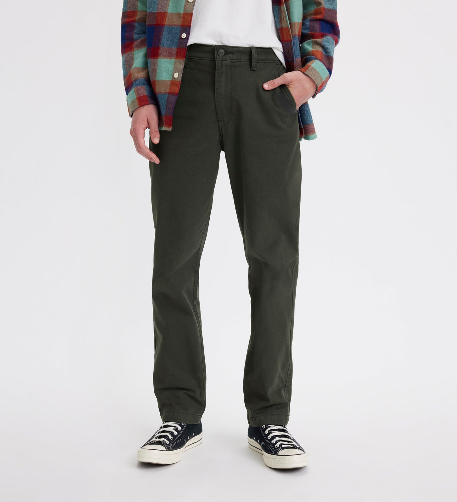 levi's® xx chino 直筒褲 | 男裝 A575300102832 Pirate Black Soft Garment Dye - Black – Levi's 香港