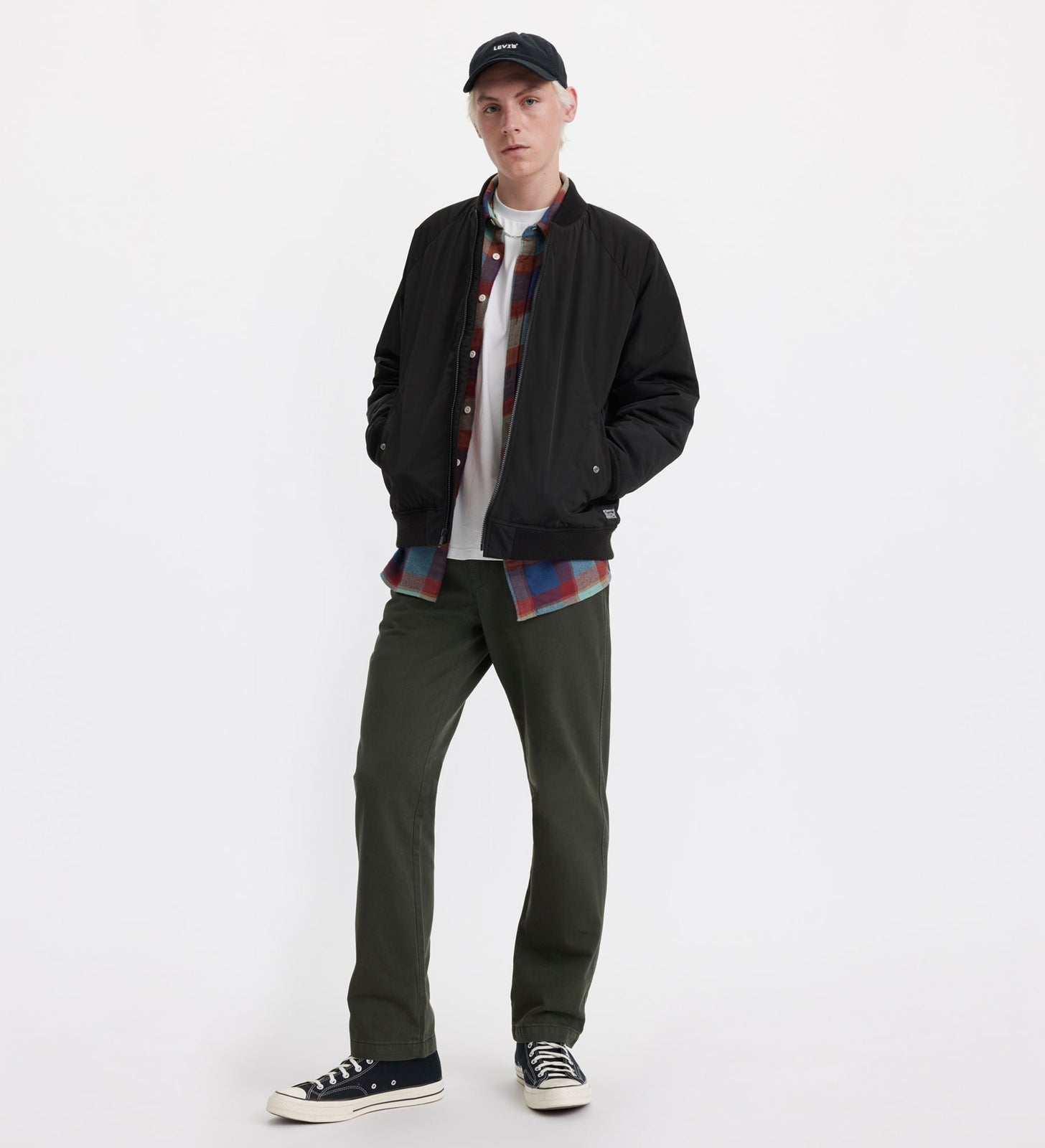 levi's® xx chino 直筒褲 | 男裝 A575300102832 Pirate Black Soft Garment Dye - Black – Levi's 香港