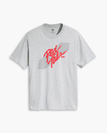 levi's® men's relaxed fit short-sleeve graphic t-shirt 161431395S- Red Tab Midtone Heather Gray  – Levi's Hong Kong