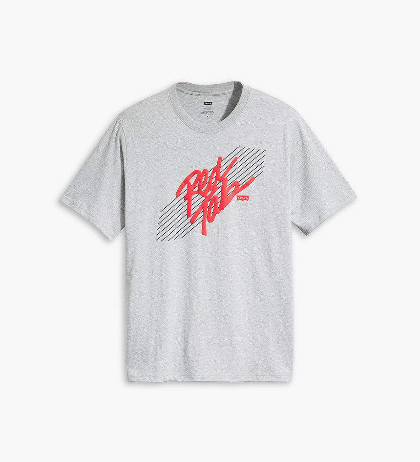 levi's® 寬鬆剪裁短袖圖案t恤 | 男裝 161431395S- Red Tab Midtone Heather Gray – Levi's 香港