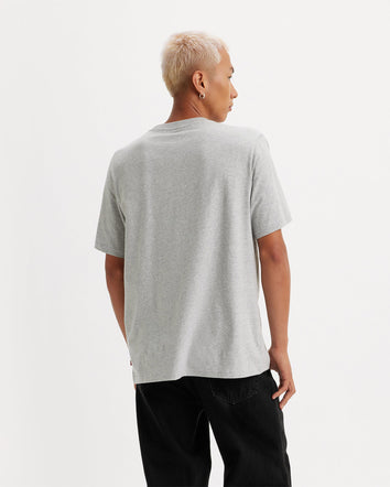 levi's® men's relaxed fit short-sleeve graphic t-shirt 161431395S- Red Tab Midtone Heather Gray  – Levi's Hong Kong