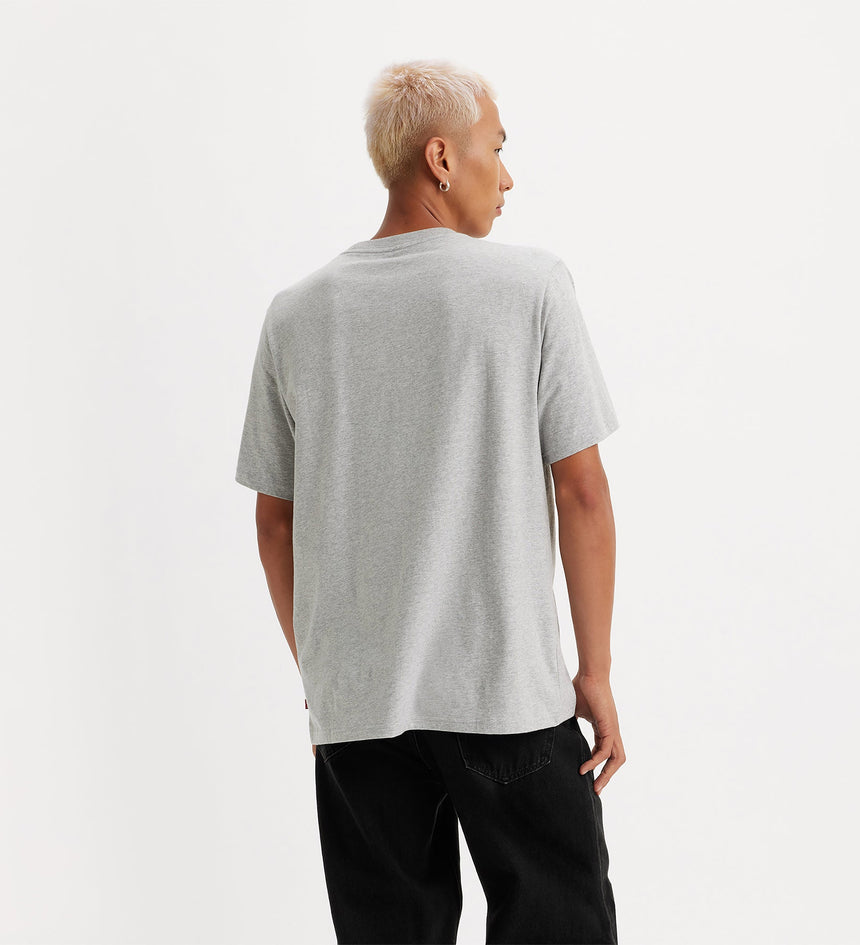 levi's® 寬鬆剪裁短袖圖案t恤 | 男裝 161431395S- Red Tab Midtone Heather Gray – Levi's 香港