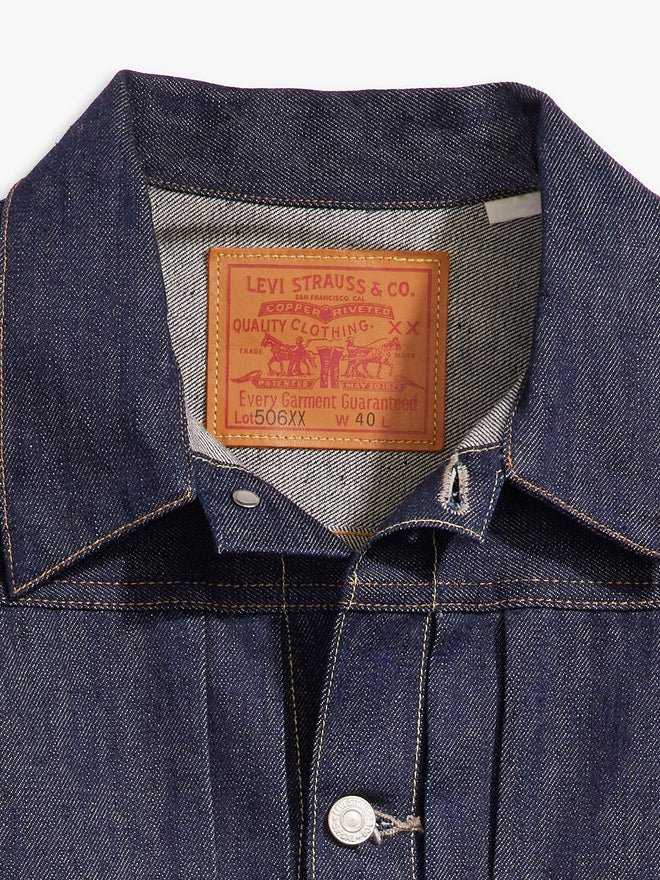 lvc 1936 男士 type i 牛仔外套(lvc 原創復刻系列) 705060028XL- Indigo Rigid  – Levi's 香港