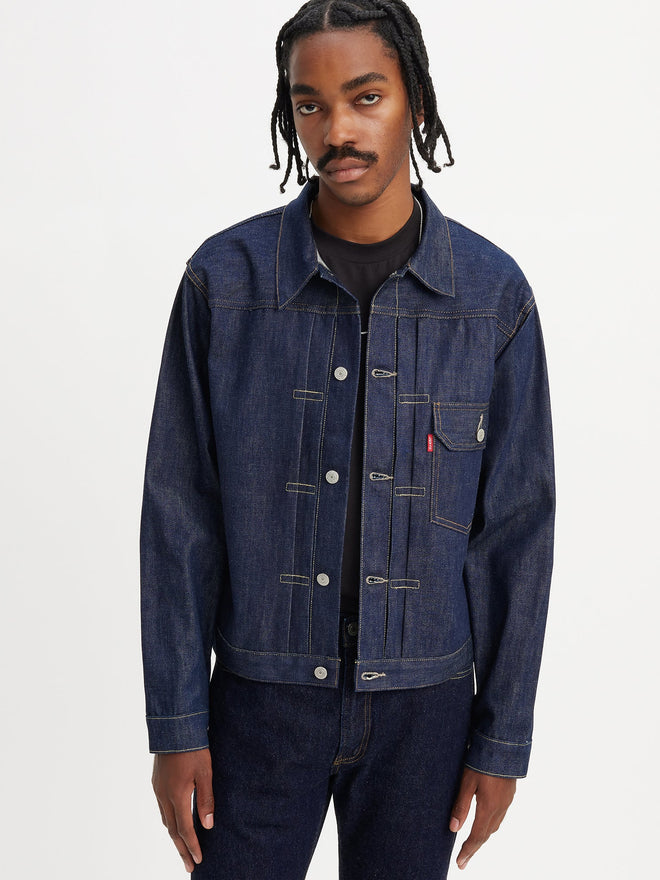 lvc 1936 男士 type i 牛仔外套(lvc 原創復刻系列) 705060028XL- Indigo Rigid  – Levi's 香港